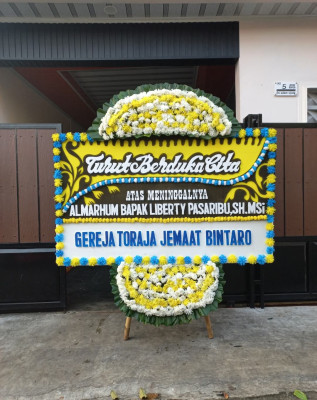 Papan Bunga Duka di Juwangi