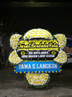 Papan Bunga Duka di Juwangi
