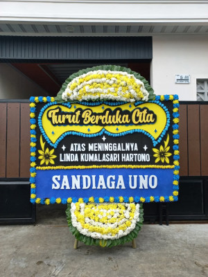 Papan Bunga Duka di Juwangi